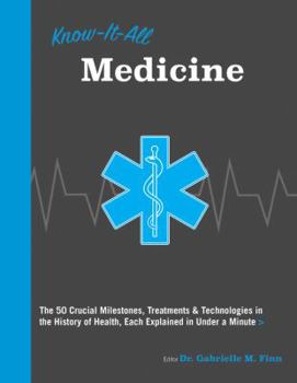 Paperback Know It All Medicine: The 50 Crucial Milestones, Treatments & Technologies in the History of Health, Each Explained in Under a Minute Book