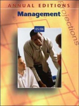 Paperback Annual Editions: Management 05/06 Book