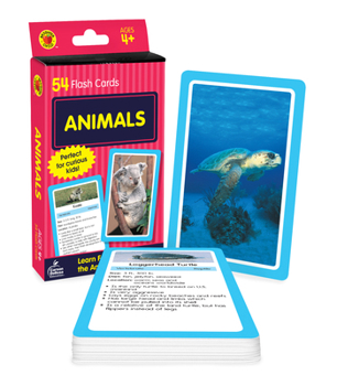 Cards Animals Flash Cards: 54 Flash Cards Book