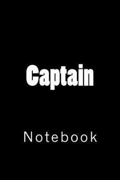 Paperback Captain: Notebook Book