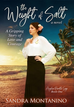 Hardcover The Weight of Salt: A Gripping Story of Love and Courage. [Large Print] Book