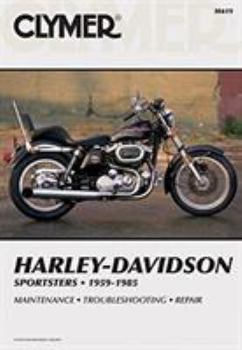 Paperback Clymer Harley-Davidson Sportsters 1959-1985: Service, Repair, Maintenance Book