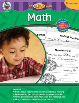 Paperback Math, Grade Preschool (The Rebus Way) Book