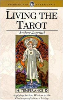 Paperback Living the Tarot Book