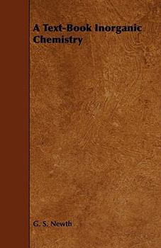 A Text-Book Inorganic Chemistry