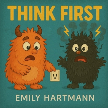 Paperback Think First: Children's Book about Impulse Control, Emotions and Big Feelings for Kids, Preschool and Kindergarten, Ages 2-6 (Big Feelings Monsters) Book