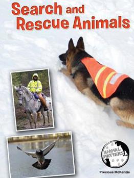 Library Binding Search and Rescue Animals Book