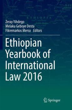 Paperback Ethiopian Yearbook of International Law 2016 Book