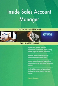 Paperback Inside Sales Account Manager Critical Questions Skills Assessment Book