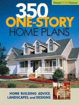 Paperback 350 One-Story Home Plans Book