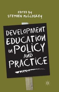 Paperback Development Education in Policy and Practice Book