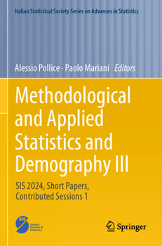 Paperback Methodological and Applied Statistics and Demography III: Sis 2024, Short Papers, Contributed Sessions 1 Book