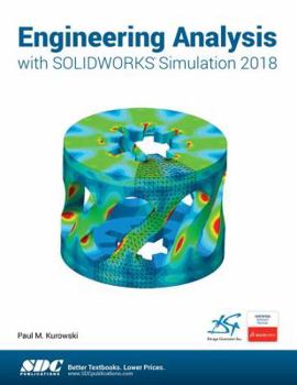 Paperback Engineering Analysis with Solidworks Simulation 2018 Book
