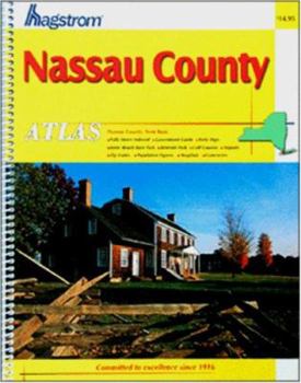 Paperback Hagstrom Nassau County Atlas New York Book