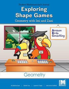 Paperback Project M2 Level 1 Unit 1: Exploring Shape Games: Geometry with Imi and Zani Student Mathematician Journal Book