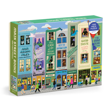 Misc. Main Street Books 1000 Piece Puzzle Book