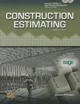 Paperback Construction Estimating [With CDROM and DVD] Book