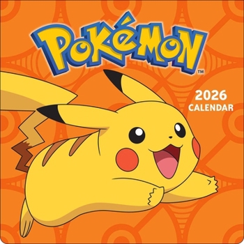 Calendar Pokémon 2026 Wall Calendar Book
