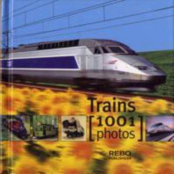 Paperback 1001 Photos Cubebook Trains Book