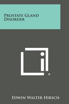Paperback Prostate Gland Disorder Book