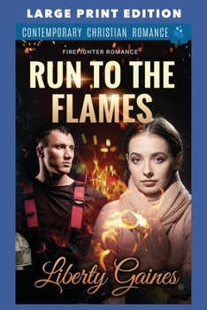 Paperback Run to the Flames: Large Print Edition Book