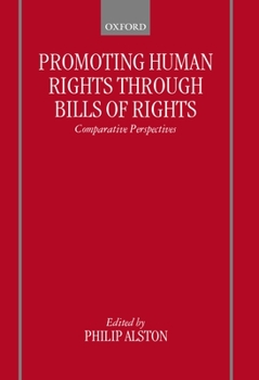 Hardcover Promoting Human Rights Through Bills of Rights: Comparative Perspectives Book