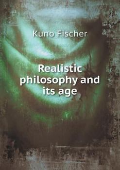 Paperback Realistic philosophy and its age Book