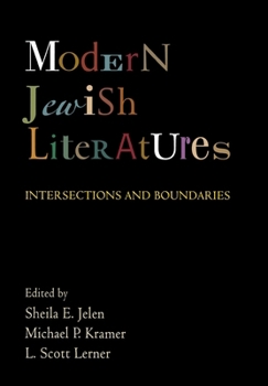 Modern Jewish Literatures: Intersections and Boundaries