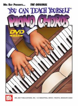 Paperback Mel Bay's You Can Teach Yourself Piano Chords (Book & DVD) Book