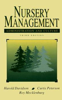 Hardcover Nursery Management: Administration and Culture Book