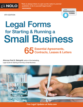 Paperback Legal Forms for Starting & Running a Small Business Book