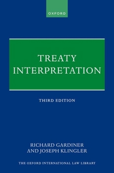 Hardcover Treaty Interpretation Book