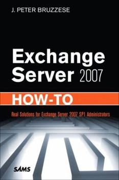Paperback Exchange Server 2007 How-To Book