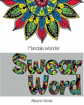 Paperback Mandala Wonder: Swear Word Book