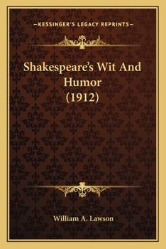 Paperback Shakespeare's Wit And Humor (1912) Book