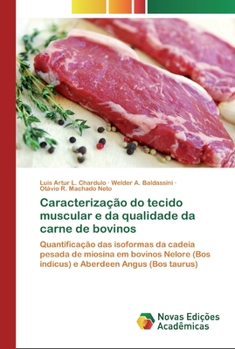 Paperback Caracterização do tecido muscular e da qualidade da carne de bovinos [Portuguese] Book