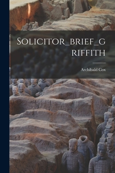 Paperback Solicitor_brief_griffith Book
