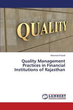 Paperback Quality Management Practices in Financial Institutions of Rajasthan Book