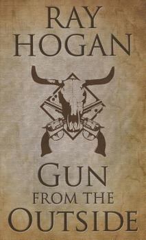 Hardcover Outside Gun [Large Print] Book