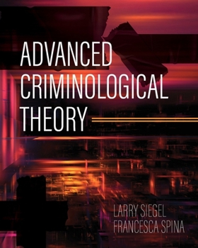 Paperback Advanced Criminological Theory Book