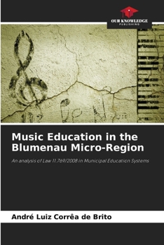 Paperback Music Education in the Blumenau Micro-Region Book