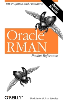 Paperback Oracle RMAN Pocket Reference Book