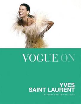 Hardcover Vogue on: Yves Saint Laurent (Vogue on Designers) Book