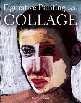 Paperback Figurative Painting with Collage Book