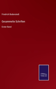 Hardcover Gesammelte Schriften: Erster Band [German] Book