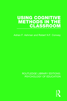 Paperback Using Cognitive Methods in the Classroom Book