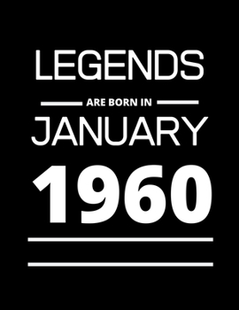 LEGENDS are born in January 1960: 2020 Daily Diary: One page per day with month tabs, one year 366 day fully line and dated journal. The Homemaker's Friend. Jan 1, 2020 to Dec 31, 2020