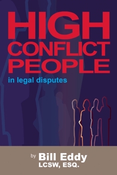 Paperback High Conflict People in Legal Disputes Book