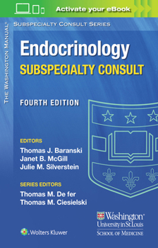 Paperback Washington Manual Endocrinology Subspecialty Consult Book