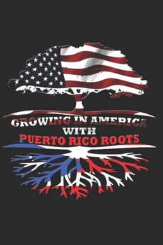 PUERTO RICO NOTEBOOK: Puerto Rico Notebook | college book | diary | journal | booklet | memo | composition book | 120 sheets - Dot Grid paper 6x9 inch